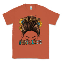Copper mom life messy bun Classic Tee - Jasminsmagicworld