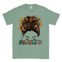 Mom Life Messy Bun Classic Tee | Teevron