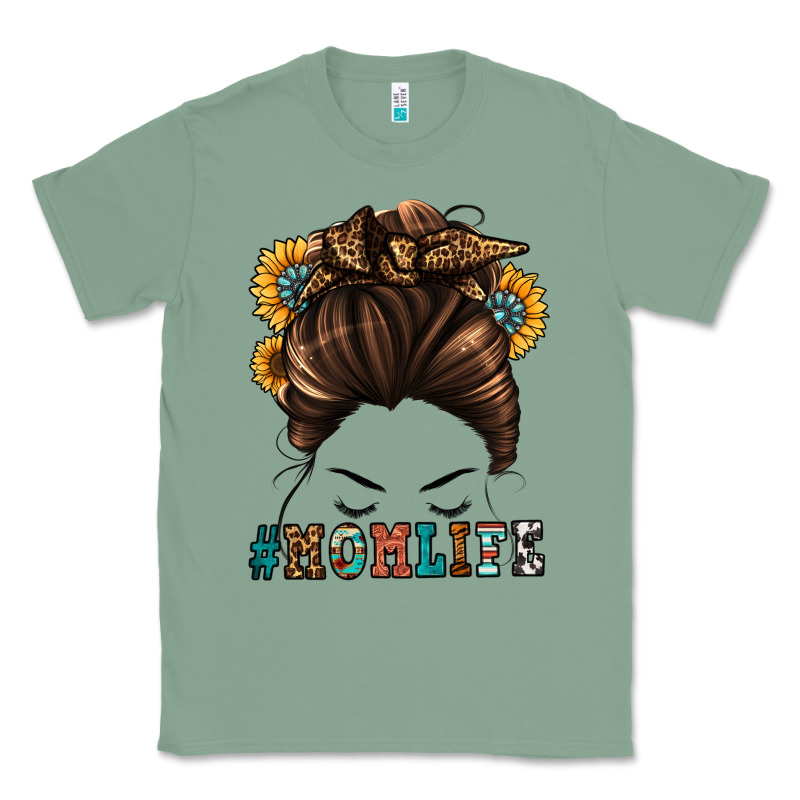 Mom Life Messy Bun Classic Tee by Jasminsmagicworld | Teevron