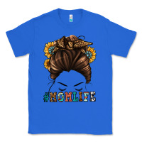True Royal mom life messy bun Classic Tee - Jasminsmagicworld