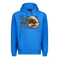 True Royal Wild and free Premium Hoodie - FaDigitalArtStudio