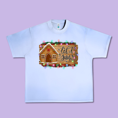 Let It Snow Urban Heavy Tee Designed By Bettercallsaul