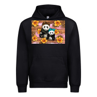 Mama Panda And Baby Panda Urban Hoodie | Teevron