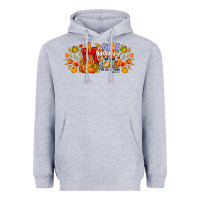 Heather Grey give thanks to the lord for he is good Heavyweight Hoodie - CowhideDigitalArt