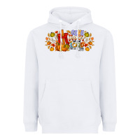 White give thanks to the lord for he is good Heavyweight Hoodie - CowhideDigitalArt