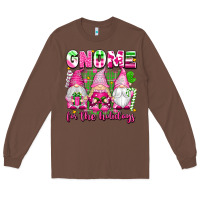Chestnut gnome for the holidays Long Sleeve Tee - texasbilliewilder
