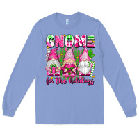 Colony Blue gnome for the holidays Long Sleeve Tee - texasbilliewilder