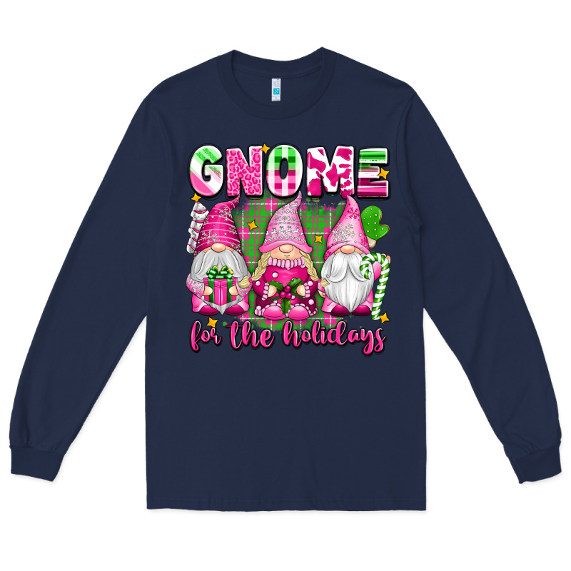 Gnome For The Holidays Long Sleeve Tee by texasbilliewilder | Teevron