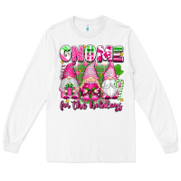 White gnome for the holidays Long Sleeve Tee - texasbilliewilder