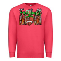 Cardinal football mom Premium Sweatshirt - CowhideDigitalArt
