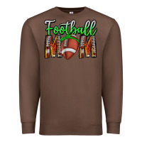 Chestnut football mom Premium Sweatshirt - CowhideDigitalArt