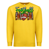 Lemon football mom Premium Sweatshirt - CowhideDigitalArt