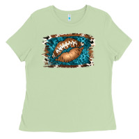 Matcha Football Lips Ladies Tee - Jasminsmagicworld