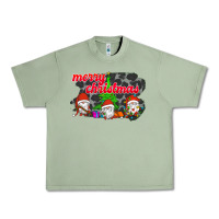 Oil Green Merry Christmas - Gnome - Gnome Urban Heavy Tee - Bettercallsaul