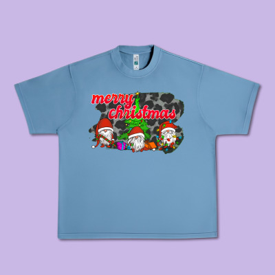 Merry Christmas - Gnome - Gnome Urban Heavy Tee Designed By Bettercallsaul