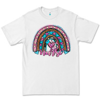 White leopard cowhide nurse rainbow Premium Tee - JahusDesignShop