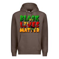 Coffee black lives matter Premium Hoodie - FaDigitalArtStudio