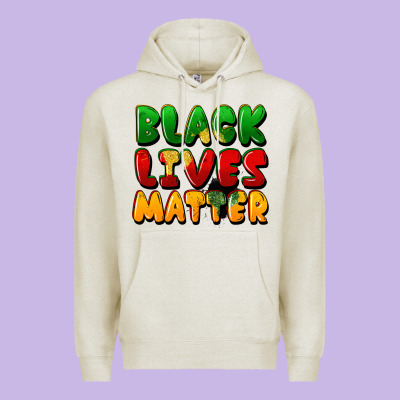 Black Lives Matter Premium Hoodie Designed By Fadigitalartstudio