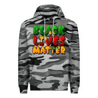 Slate Camo black lives matter Premium Hoodie - FaDigitalArtStudio