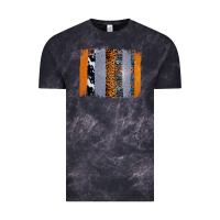 Cloud Black Western Cowhide Glitter Aztec Leopard Pattern Brushstroke Vintage Tee - Bettercallsaul