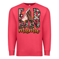 Cardinal Fur Baby Mama Premium Sweatshirt - CowhideDigitalArt