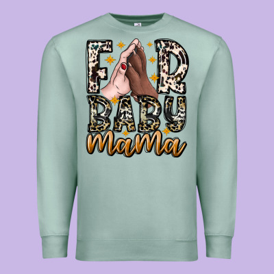 Fur Baby Mama Premium Sweatshirt Designed By Cowhidedigitalart