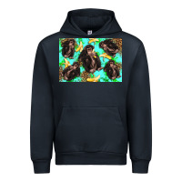 Navy Monkey bananas kid's bottle Urban Hoodie - Artiststas