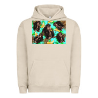 Pigment French Oak Monkey bananas kid's bottle Urban Hoodie - Artiststas