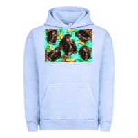Pigment Grape Ice Monkey bananas kid's bottle Urban Hoodie - Artiststas