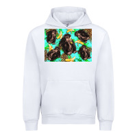 White Monkey bananas kid's bottle Urban Hoodie - Artiststas