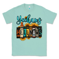 Seafoam yeehaws and hellnaws Classic Tee - Jasminsmagicworld