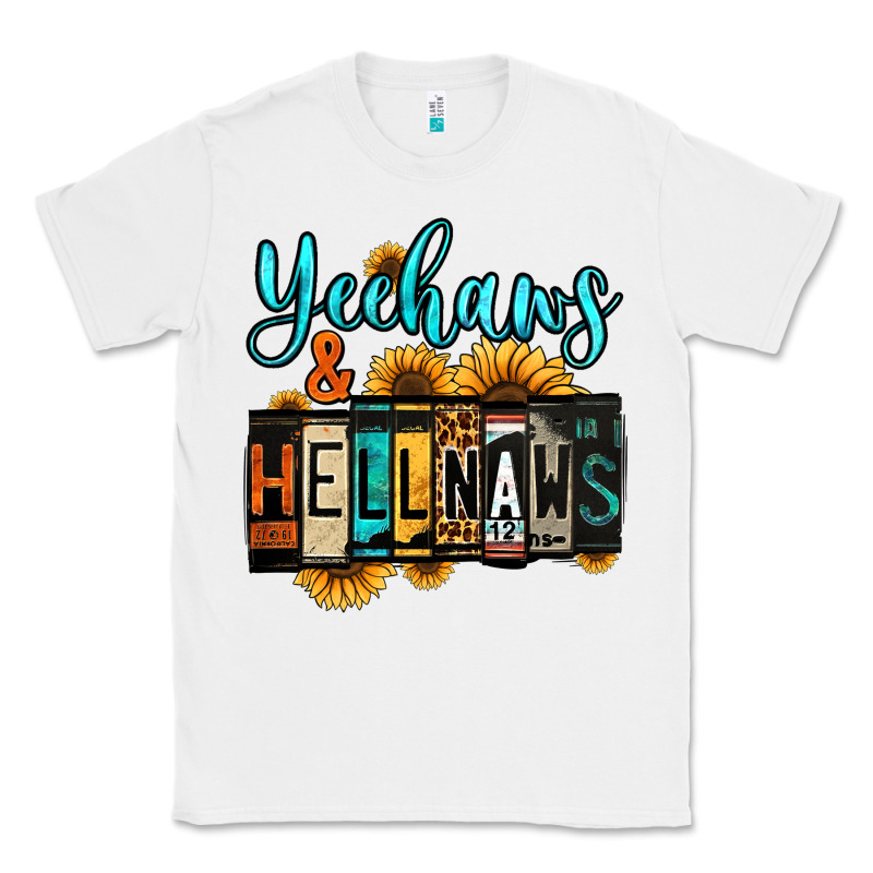 Yeehaws And Hellnaws Classic Tee by Jasminsmagicworld | Teevron