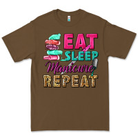 Cacao eat sleep manicure repeat Premium Tee - NancyCooperArtShop