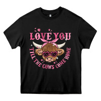 Black love you till the cows come home Heavy Core Tee - MaliasSmallBusiness