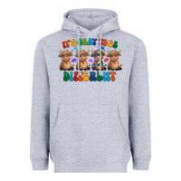 Heather Grey Its Okay To Be Different Heavyweight Hoodie - CowhideDigitalArt
