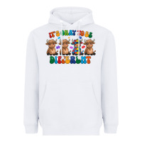 White Its Okay To Be Different Heavyweight Hoodie - CowhideDigitalArt