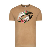 Vintage Camel Cowhide And Flowers Lips Vintage Tee - Bettercallsaul
