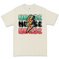 Bone nurse leopard lightning bolt Premium Tee - MaliasSmallBusiness