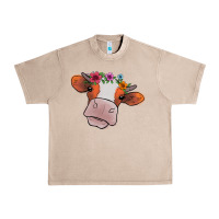 French Oak cow with flowers Urban Heavy Tee - Bettercallsaul