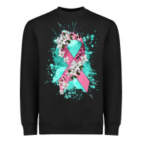 Cancer Ribbon Heavyweight Sweatshirt | Teevron