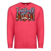 Cardinal Football Mom Premium Sweatshirt - CowhideDigitalArt