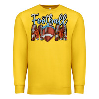 Lemon Football Mom Premium Sweatshirt - CowhideDigitalArt