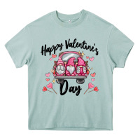 Arona happy valentine's day gnome truck Heavy Core Tee - MaliasSmallBusiness