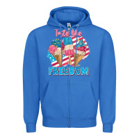 True Royal taste like freedom 4th of july Zipper Hoodie - FaDigitalArtStudio