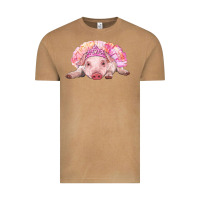 Vintage Camel balerina baby pig with tutu Vintage Tee - RanaPortraitStore