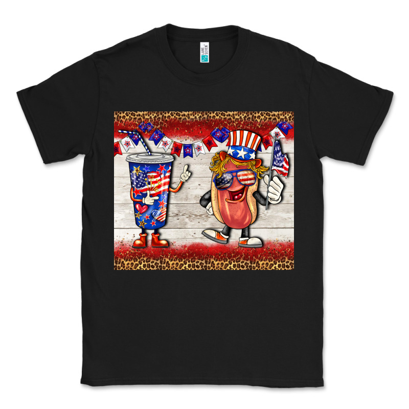Usa Hot Dog Coca Tumbler Classic Tee by BarkalooDesign | Teevron