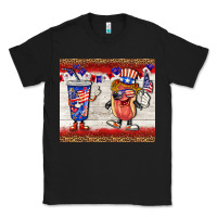 Black usa hot dog coca tumbler Classic Tee - BarkalooDesign
