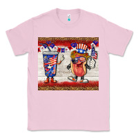 Bubblegum Pink usa hot dog coca tumbler Classic Tee - BarkalooDesign