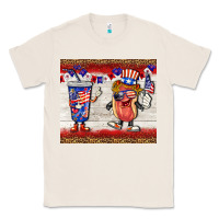 Natural usa hot dog coca tumbler Classic Tee - BarkalooDesign