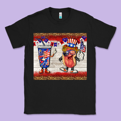 Usa Hot Dog Coca Tumbler Classic Tee Designed By Barkaloodesign